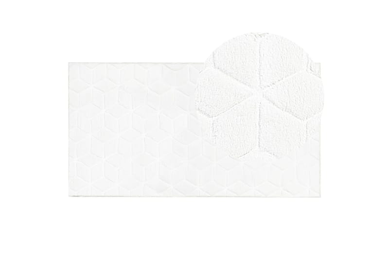 Thatta Skinnteppe 80x150 cm - Hvit - Tekstiler & tepper - Teppe & matte - Små tepper