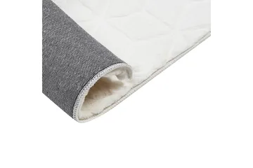 Thatta Skinnteppe 80x150 cm - Hvit - Tekstiler & tepper - Teppe & matte - Små tepper