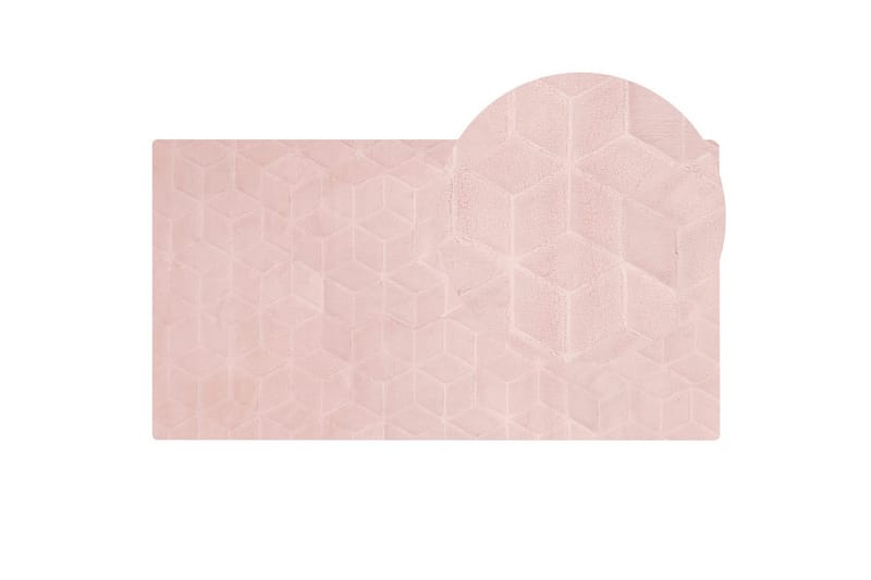 Thatta Skinnteppe 80x150 cm - Rosa - Tekstiler & tepper - Teppe & matte - Små tepper