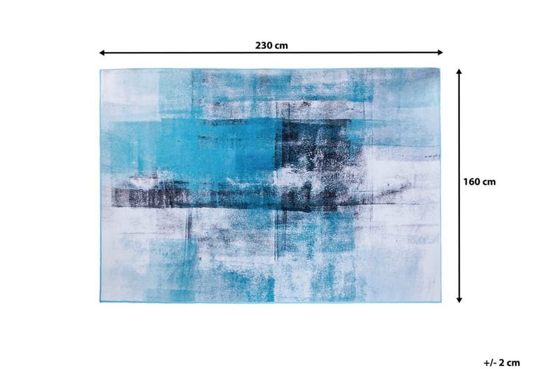 Trabzon Matte 160x230 cm - Hvit/Svart/Flerfarget - Tekstiler & tepper - Teppe & matte - Små tepper