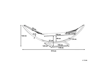 Treviso Hengekøye - Tre / Natur - Hagemøbler & utemiljø - Utesofa - Hengekøye