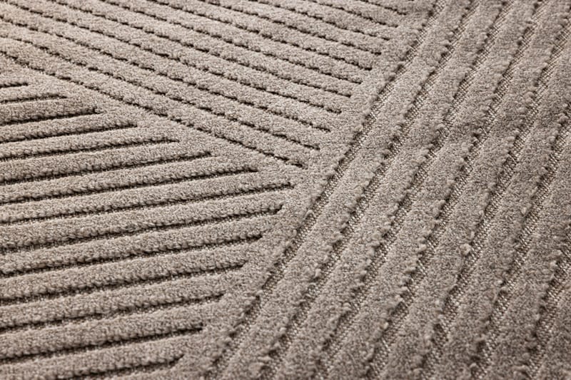 Aron Plastmatte 240x340 cm - Brun - Tekstiler & tepper - Teppe & matte - Utendørs tepper - Plasttepper