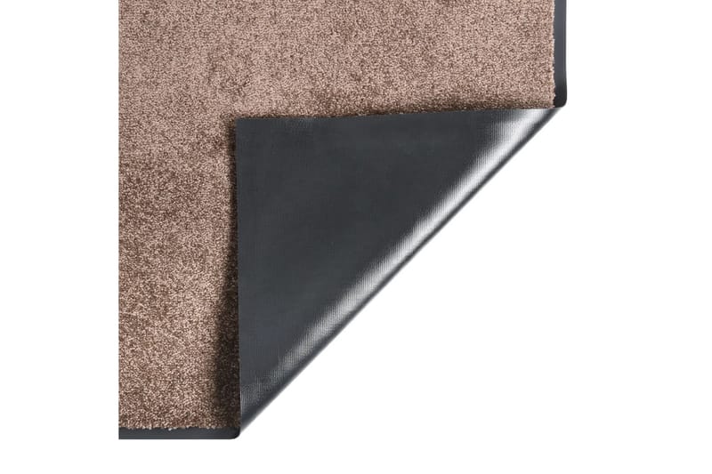 Dørmatte brun 60x80 cm - Brun - Dørmatte og entrématte