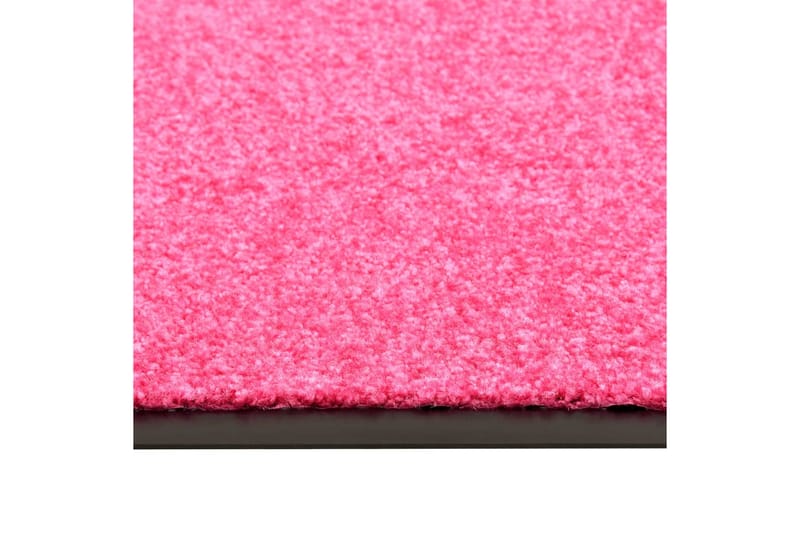 Dørmatte vaskbar rosa 60x180 cm - Rosa - Dørmatte og entrématte