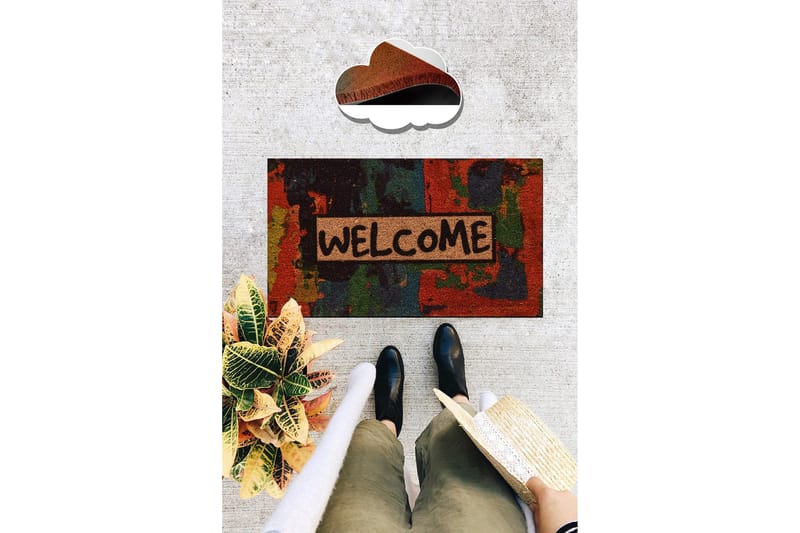 Chilai Dørmatte 40x60 cm - PVC/Multifarget - Tekstiler & tepper - Teppe & matte - Utendørs tepper - Dørmatte og entrématte