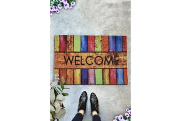 Chilai Dørmatte 45x70 cm - PVC/Multifarget - Tekstiler & tepper - Teppe & matte - Utendørs tepper - Dørmatte og entrématte