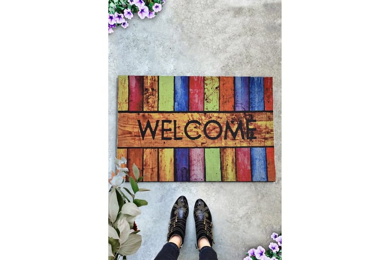 Chilai Dørmatte 45x70 cm - PVC/Multifarget - Tekstiler & tepper - Teppe & matte - Utendørs tepper - Dørmatte og entrématte