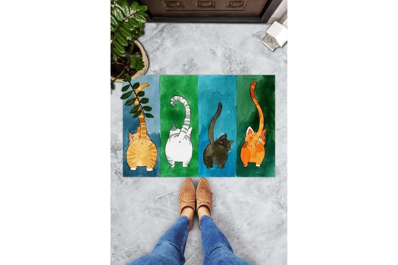 Chilai Dørmatte 45x70 cm - PVC/Multifarget - Tekstiler & tepper - Teppe & matte - Utendørs tepper - Dørmatte og entrématte