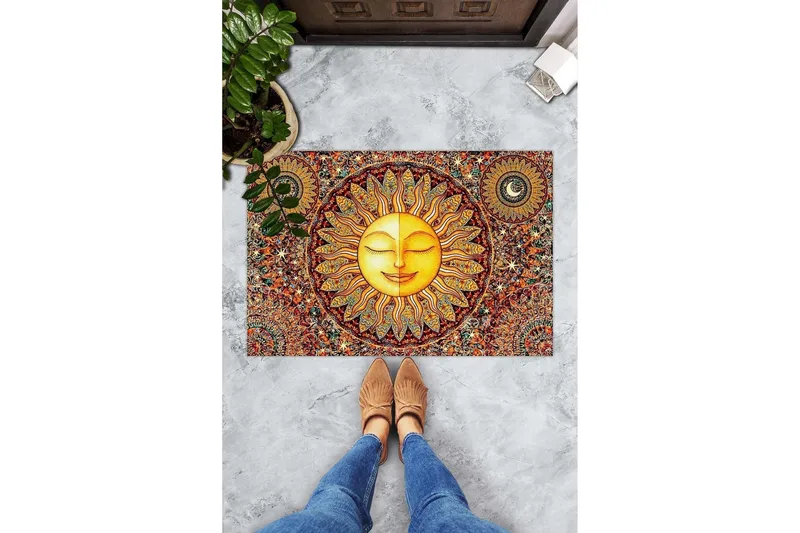 Chilai Dørmatte 45x70 cm - PVC/Multifarget - Tekstiler & tepper - Teppe & matte - Utendørs tepper - Dørmatte og entrématte