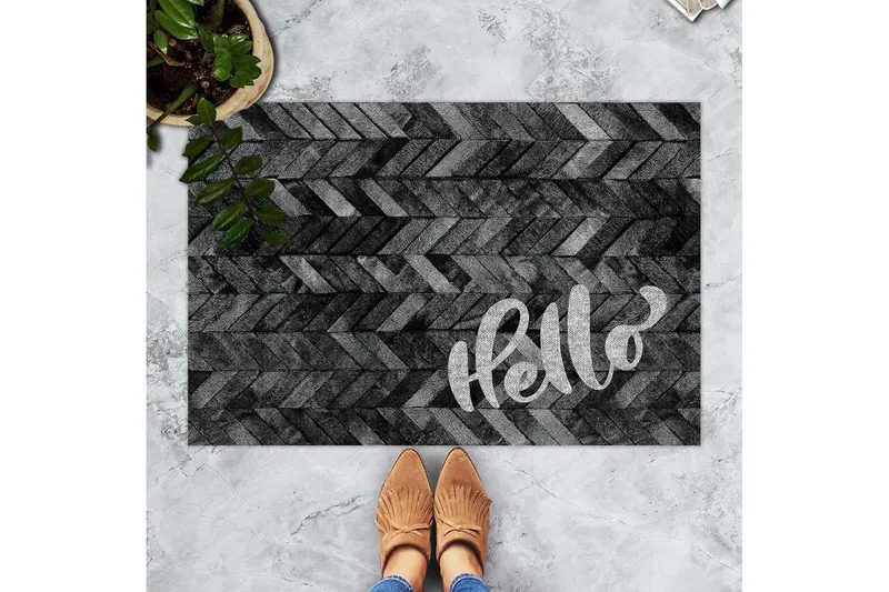 Chilai Dørmatte 45x70 cm, PVC/Multifarget