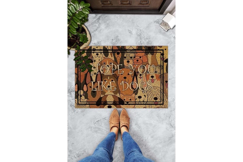 Chilai Dørmatte 45x70 cm - PVC/Multifarget - Tekstiler & tepper - Teppe & matte - Utendørs tepper - Dørmatte og entrématte