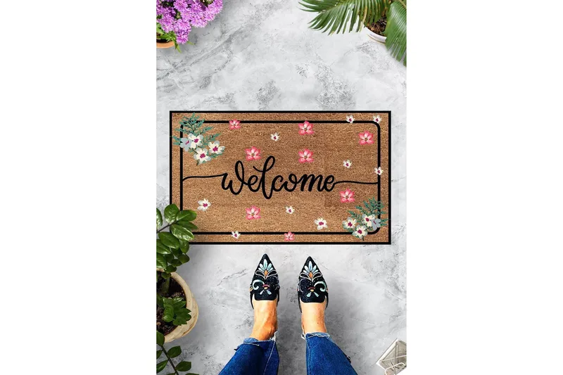 Chilai Dørmatte 45x70 cm - PVC/Multifarget - Tekstiler & tepper - Teppe & matte - Utendørs tepper - Dørmatte og entrématte