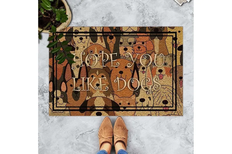 Chilai Dørmatte 45x70 cm, PVC/Multifarget