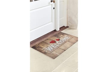 Dørmatte Adore - Flerfarget - Tekstiler & tepper - Teppe & matte - Utendørs tepper - Dørmatte og entrématte