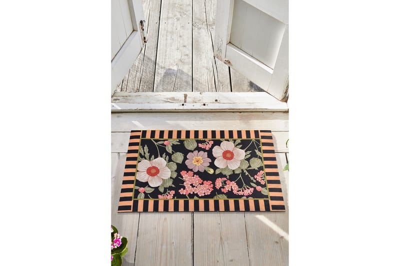 Dørmatte Arnveig 45x70 cm - Flerfarget - Tekstiler & tepper - Teppe & matte - Utendørs tepper - Dørmatte og entrématte