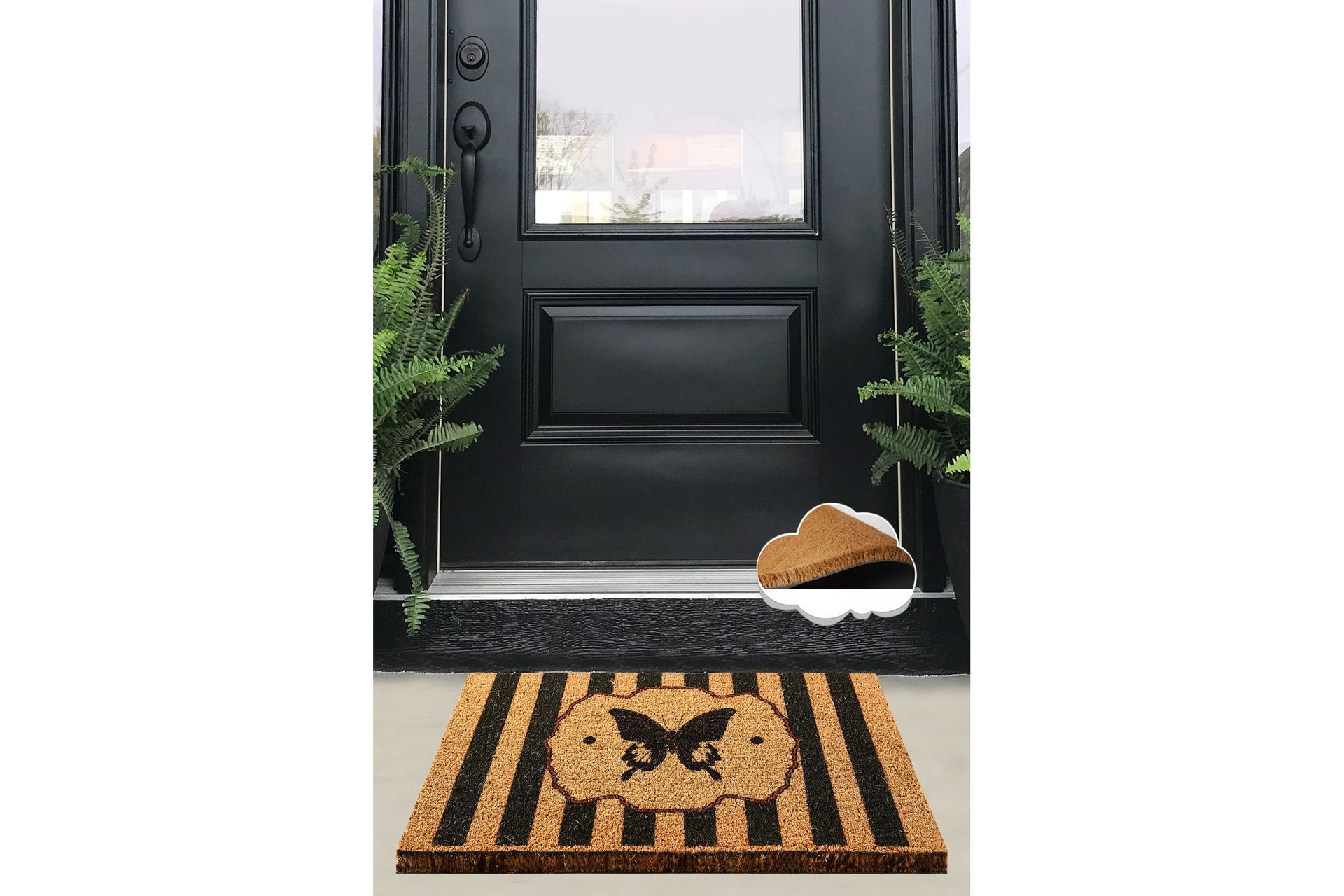 Dørmatte Chilai 40x60 cm - PVC/Multifarget - Tekstiler & tepper - Teppe & matte - Utendørs tepper - Dørmatte og entrématte