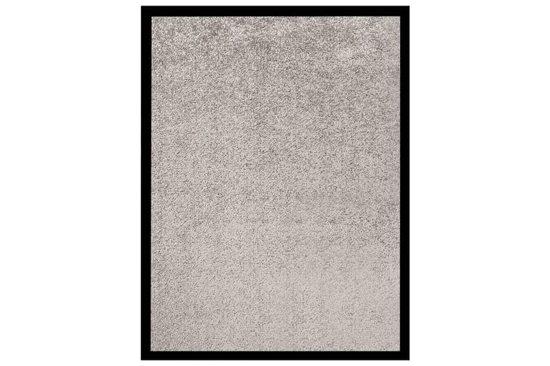 Dørmatte grå 40x60 cm - Grå - Dørmatte og entrématte