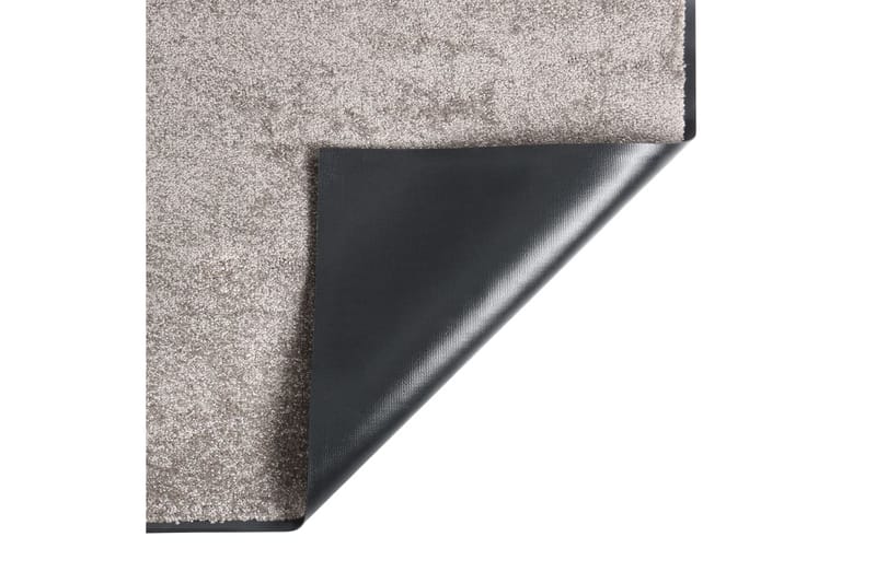 Dørmatte grå 60x80 cm - Grå - Dørmatte og entrématte