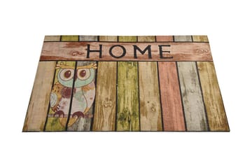 Dørmatte Home Owl - Flerfarget - Tekstiler & tepper - Teppe & matte - Utendørs tepper - Dørmatte og entrématte