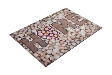 Dørmatte Home Stone - Flerfarget - Tekstiler & tepper - Teppe & matte - Utendørs tepper - Dørmatte og entrématte