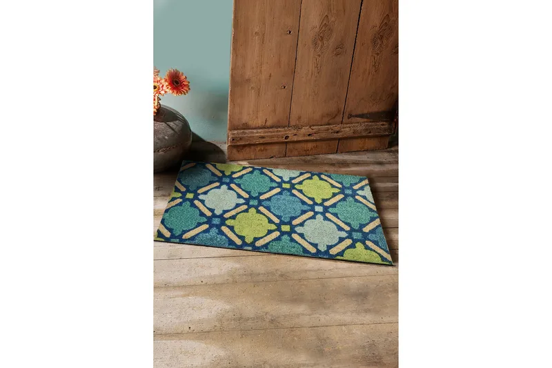 Dørmatte Moon - Flerfarget - Tekstiler & tepper - Teppe & matte - Utendørs tepper - Dørmatte og entrématte