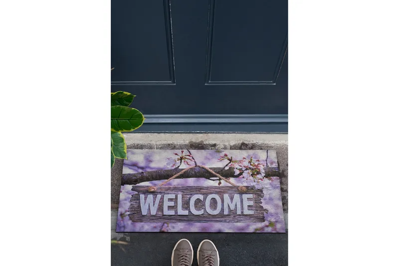 Dørmatte Ruby - Flerfarget - Tekstiler & tepper - Teppe & matte - Utendørs tepper - Dørmatte og entrématte