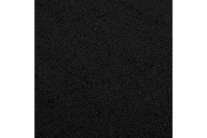 Dørmatte svart 40x60 cm - Svart - Dørmatte og entrématte