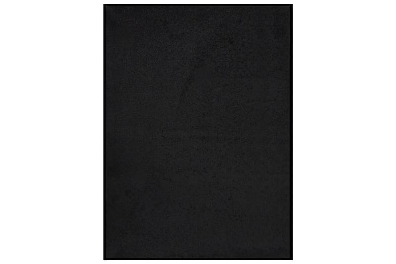 Dørmatte svart 60x80 cm - Svart - Dørmatte og entrématte