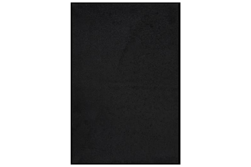 Dørmatte svart 80x120 cm - Svart - Dørmatte og entrématte