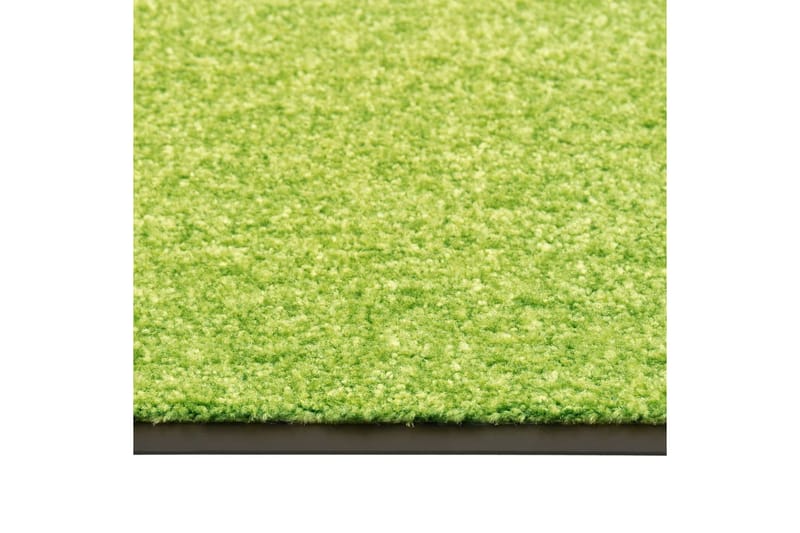 Dørmatte vaskbar grønn 120x180 cm - grønn - Dørmatte og entrématte