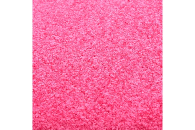 Dørmatte vaskbar rosa 120x180 cm - Rosa - Dørmatte og entrématte