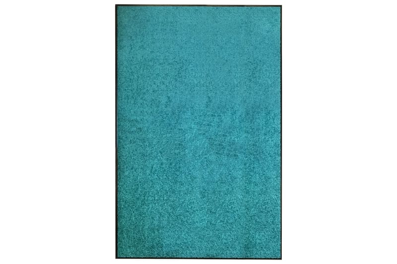 Dørmatte vaskbar turkis 120x180 cm - Blå - Dørmatte og entrématte