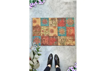 Dørmatte Wonder - Flerfarget - Tekstiler & tepper - Teppe & matte - Utendørs tepper - Dørmatte og entrématte