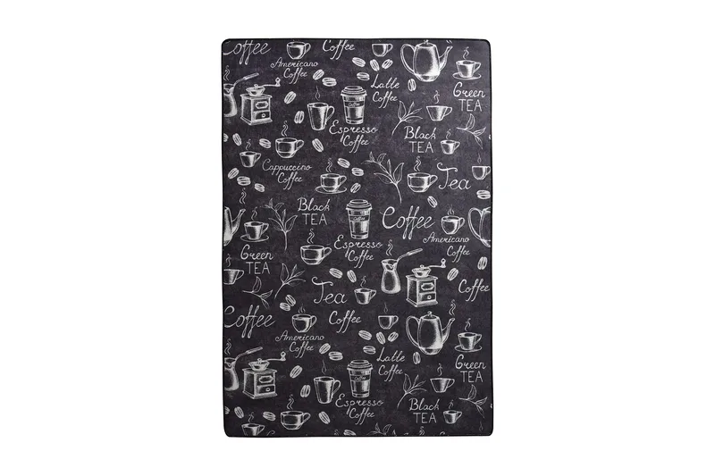 Hall Matte Cappuccino - Svart (60 x 140), Svart / Fløyel