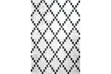 Hall Matte Class DJT (80 x 200) - Hvit/Svart/Fløyel - Tekstiler & tepper - Teppe & matte - Utendørs tepper - Dørmatte og entrématte