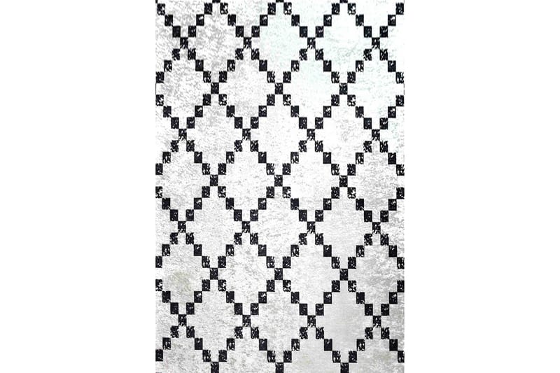 Hall Matte Class DJT (80 x 200) - Hvit/Svart/Fløyel - Tekstiler & tepper - Teppe & matte - Utendørs tepper - Dørmatte og entrématte