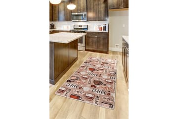 Hall Matte Cup Cup (80 x 200) - Flerfarget/Fløyel - Tekstiler & tepper - Teppe & matte - Utendørs tepper - Dørmatte og entrématte