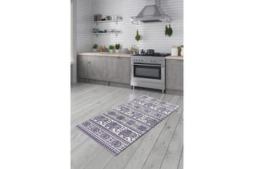 Hall Matte Elefant (80 x 200) - Flerfarget/Fløyel - Tekstiler & tepper - Teppe & matte - Utendørs tepper - Dørmatte og entrématte