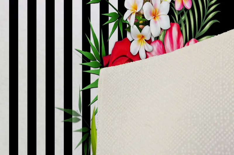 Hall Matte EXFAB297 - Flerfarget - Tekstiler & tepper - Teppe & matte - Utendørs tepper - Dørmatte og entrématte