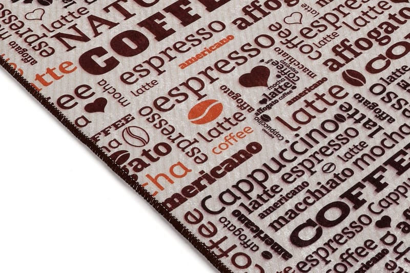 Hall Matte Fincan - Ecru (60 x 140) - Flerfarget/Fløyel - Tekstiler & tepper - Teppe & matte - Utendørs tepper - Dørmatte og entrématte