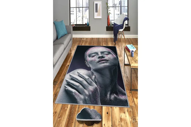 Hall Matte HMNT142 - Flerfarget - Tekstiler & tepper - Teppe & matte - Utendørs tepper - Dørmatte og entrématte