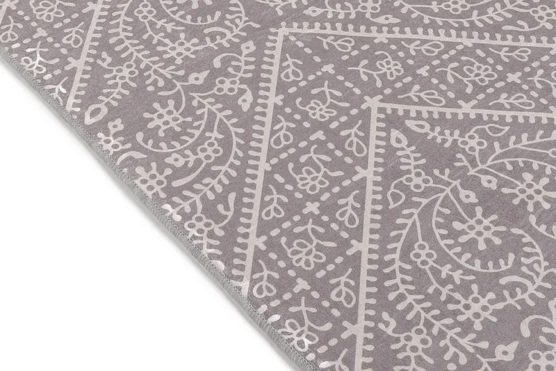 Hall Matte Maggie - Grå (60 x 140) - Grå / Fløyel - Tekstiler & tepper - Teppe & matte - Utendørs tepper - Dørmatte og entrématte