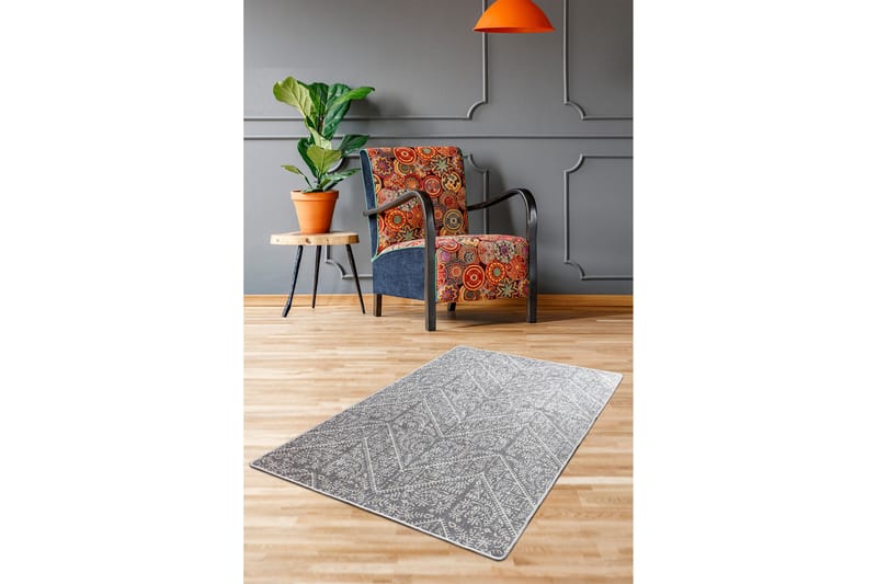 Hall Matte Maggie - Grå (60 x 140) - Grå / Fl øyel - Tekstiler & tepper - Teppe & matte - Utendørs tepper - Dørmatte og entrématte