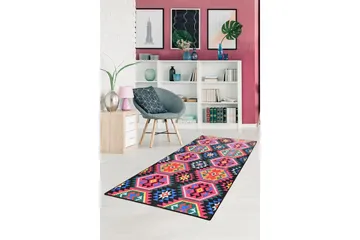 Hall Matte Magic (80 x 200) - Flerfarget/Fløyel - Tekstiler & tepper - Teppe & matte - Utendørs tepper - Dørmatte og entrématte