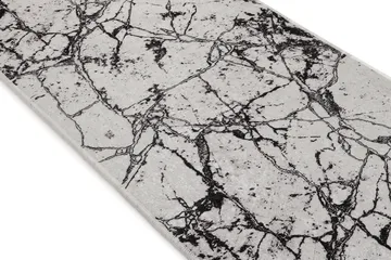 Hall Matte Marmor - Hvit - Hvit/Fløyel - Tekstiler & tepper - Teppe & matte - Utendørs tepper - Dørmatte og entrématte