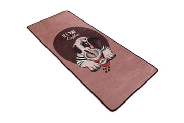 Hall Matte Mopper - Kaffe - Flerfarget/Fløyel - Tekstiler & tepper - Teppe & matte - Utendørs tepper - Dørmatte og entrématte