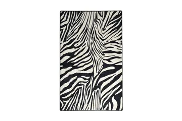 Hall Matte Zebra (80 x 200) - Flerfarget/Fløyel - Tekstiler & tepper - Teppe & matte - Utendørs tepper - Dørmatte og entrématte