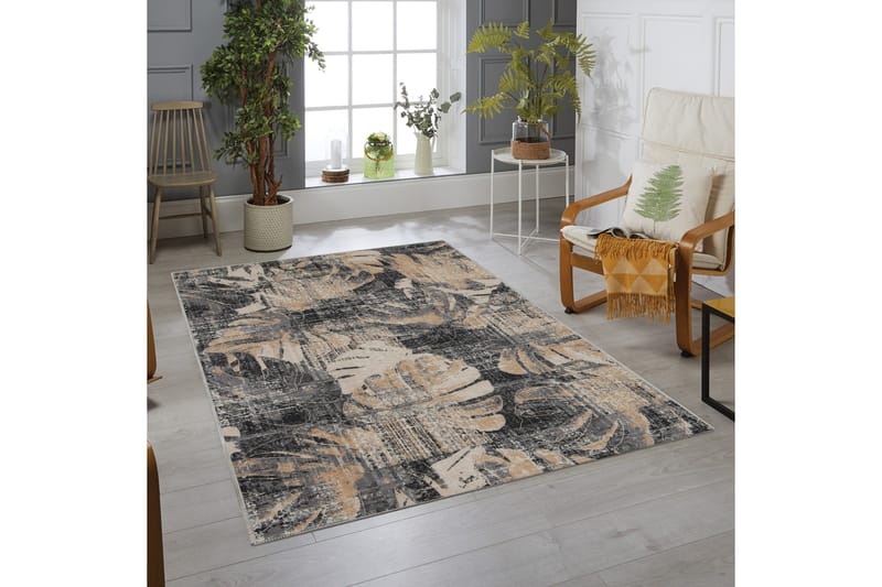 Inngangsmatte Geneza 80x200 cm - Flerfarget - Tekstiler & tepper - Teppe & matte - Utendørs tepper - Dørmatte og entrématte