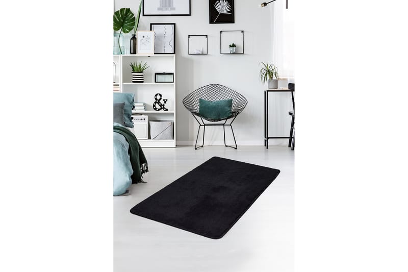 Inngangsmatte Maggiolina 70x120 cm, Svart/Akryl