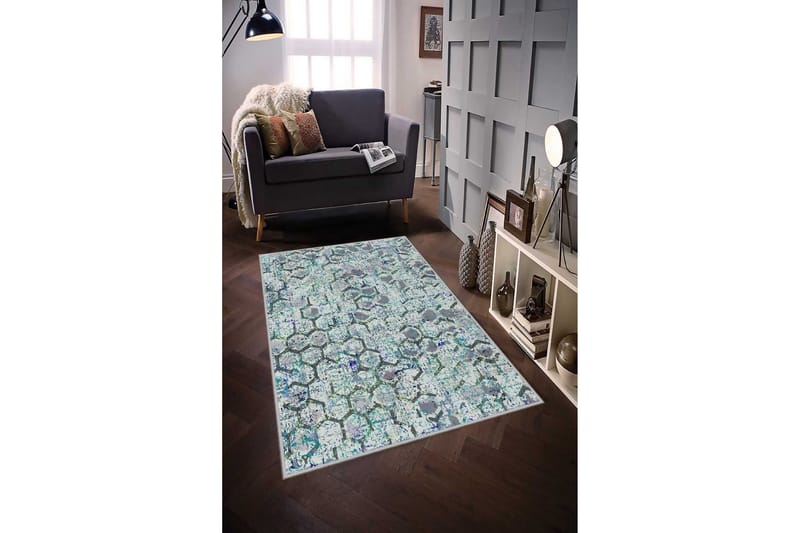 Inngangsmatte Narinsah 80x200 cm - Flerfarget - Tekstiler & tepper - Teppe & matte - Utendørs tepper - Dørmatte og entrématte